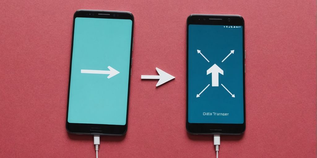 Android data transfer between two phones